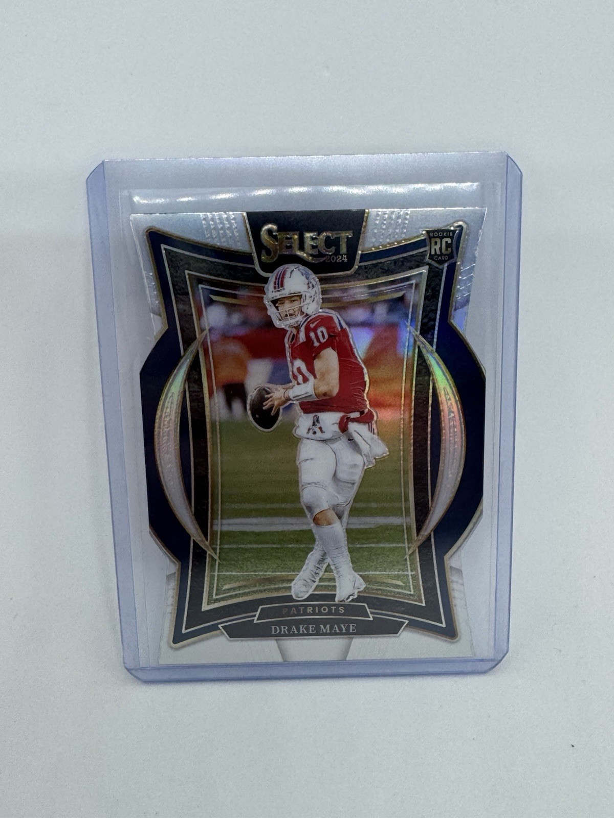 2024 Select Silver Die Cut Drake Maye Concourse No. 27 (RC)