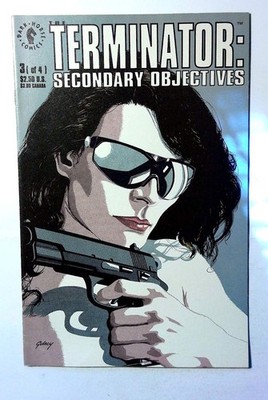 Terminator: Secondary Objectives #3 (1991) Dark Horse Comics 1st Print Comic