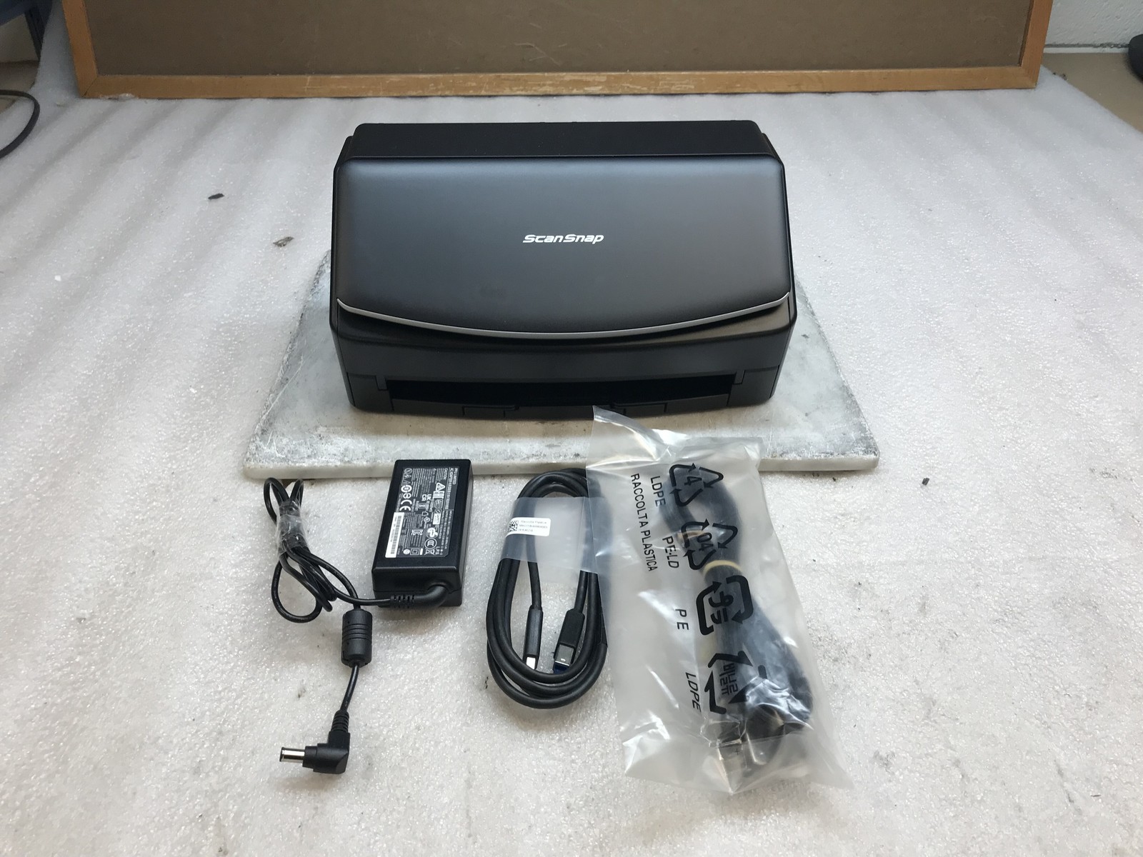 Fujitsu ScanSnap ix1600 Color Scanner 23K Scans - USB Power Cable Inc
