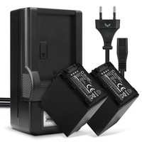 2X Akku FüR Sony HDR-CX540 DCR-SX43 HDR-PJ580 HDR-TD30 DEV-5 3300Mah + LadegeräT