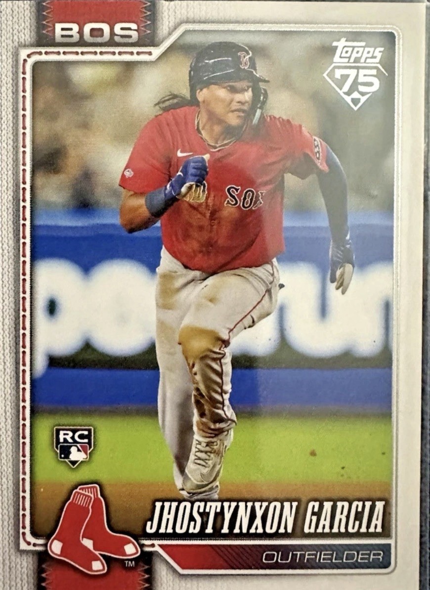2026 Topps Series 1- Jhostynxon Garcia Red Sox #316 RC Rookies