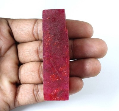 Natürliche Ruby 222,20 Ct Gem-Scheibe Rough Zertifiziert AGI T36851
