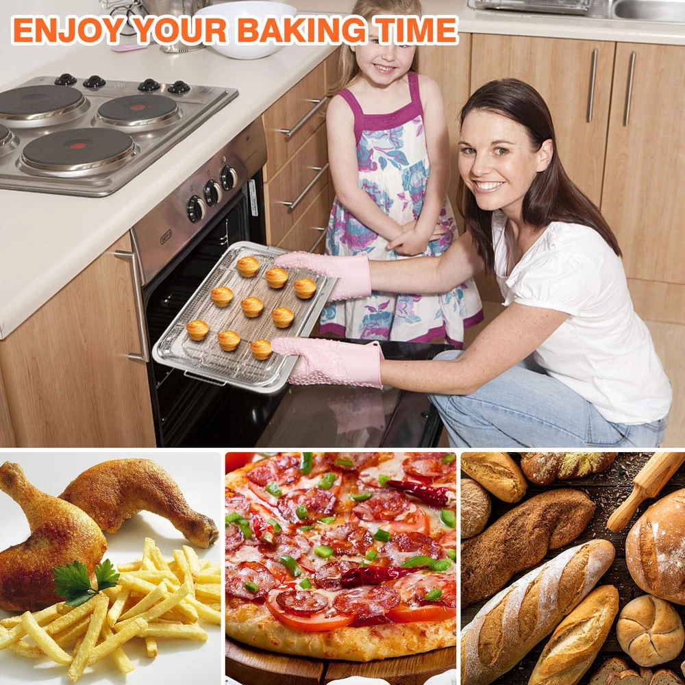 Stainless Steel 15x11 Inch Air Fryer Basket for Oven – Essential Accessory