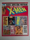 VINTAGE: MARVEL SUPER HERO PORTFOLIOS:  The X-Men  (4) 11X14 ART PRINTS 1980