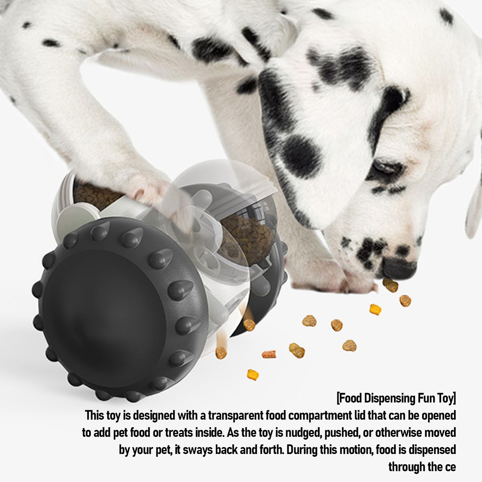 ¸Cat Dispenser Toy Dog Treat Dispensing Dog Toy Smart Sensor For Pet