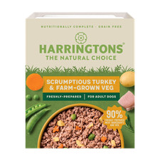 Harringtons Dog Tray Turkey & Potato 400g