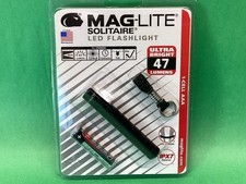NEW Maglite LED AAA Solitaire BLACK Keychain ...