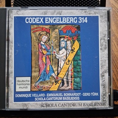 Codex Engelberg 314 Medieval Chants Schola Cantorum Basiliensis CD 1991