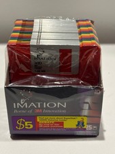 IBM Imation 2HD IBM Pack of 20 Rainbow Diskettes 1.44 MB