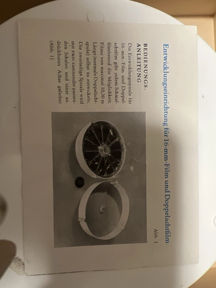 Vintage Developing Device for 16 mm Film and Double-8 Film - Image 2 of 4