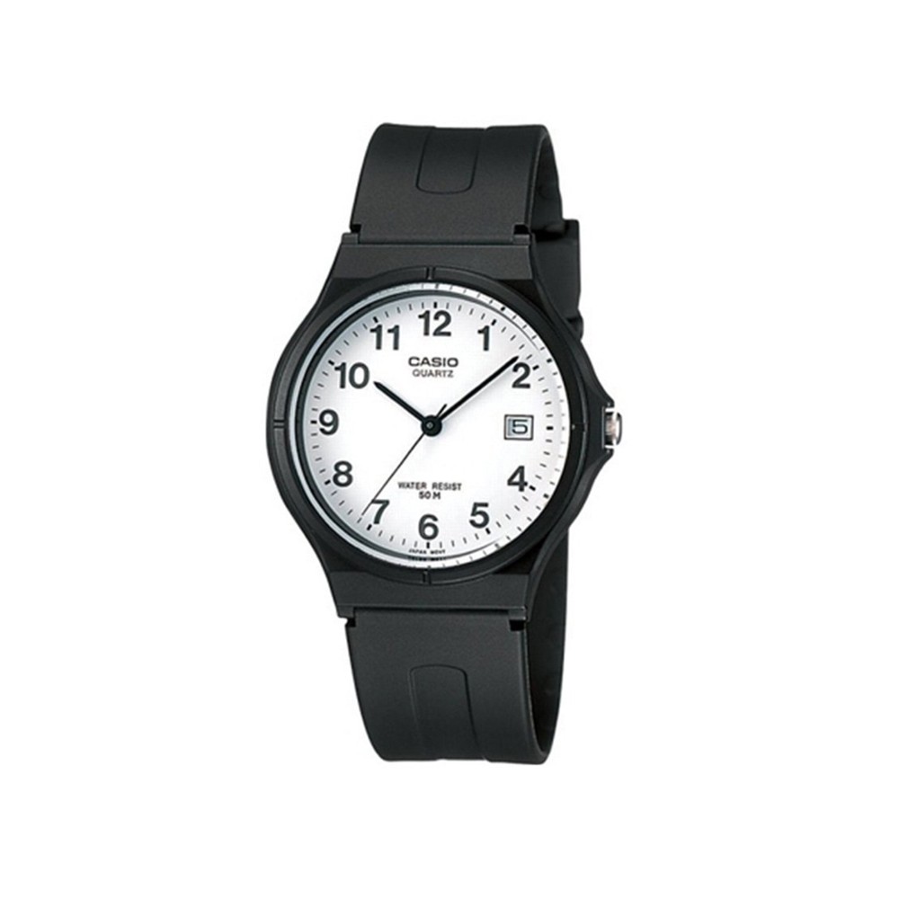 Casio Men's Black Mw 59 7Bvdf Mw 59 7B Analog Sat Student Urethane Watch - Image 5