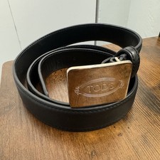 TODS Belt Genuine Leather Made In Italy 100 G...