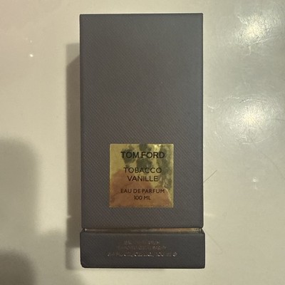 Tom Ford TOBACCO VANILLE Eau De Parfum 3.4oz New In Box **NEVER SPRAYED** 100ml