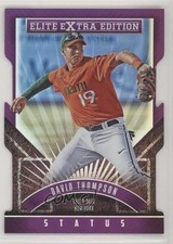 2015 Panini Elite Extra Edition Status Purple Die-Cut 132/150 David Thompson s3g