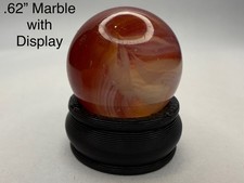 Glass Marble With Display Included lot 7647