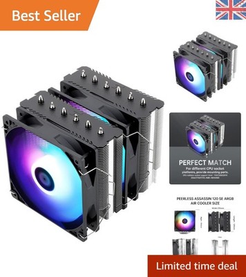 Hochleistungs Peerless Assassin 120 SE ARGB Kühler für Intel & AMD CPUs