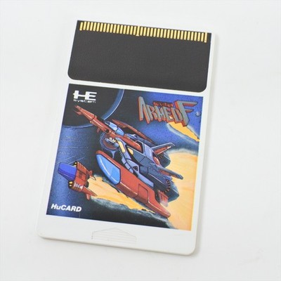 PC Engine Hu ARMED F Card Only 2437 pe