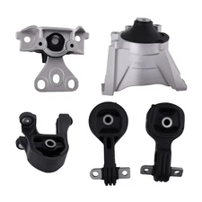 5Pcs Engine Motor & Transmission Mount For Honda CRV 2.4L 4WD Automatic 07-11