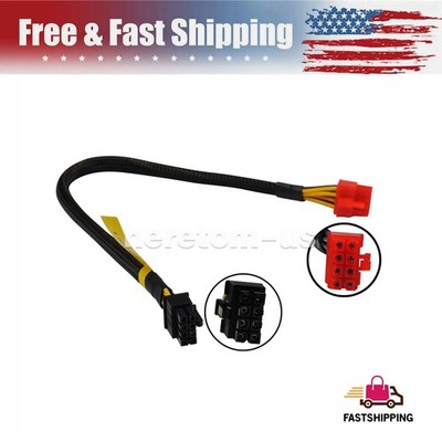 PCIE GPU 8Pin to 8Pin Power Cable For DELL R730 to Nvidia K80/M40/M60/P40/P100
