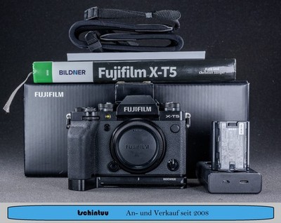 Fujifilm X-T5 40,2MP Schwarz Sehr Guter Zustand 5.100 Auslösungen Fuji OVP