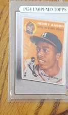 1992 Tabb Investments Henry Aaron Milwaukee Braves Promo Serial #/70000 Card