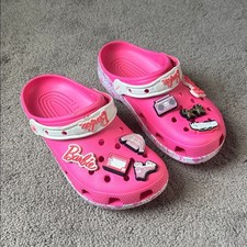 Crocs Pink Barbie Classic Clogs SIZE M6 W8