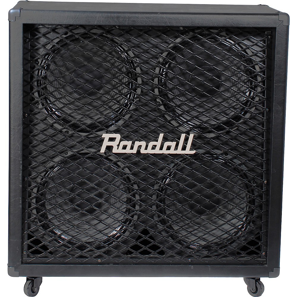Randall RD412-V30 Diavlo 4x12 Angled Guitar Cab, черный