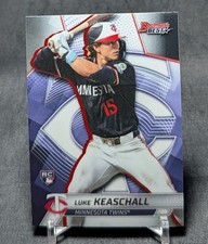 Luke Keaschall Chrome Rookie RC 2025 Bowman's Best Card #70 Minnesota Twins
