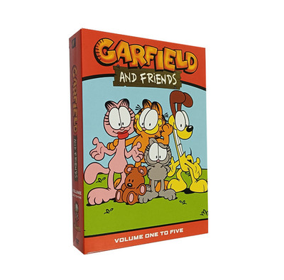 Garfield and Friends Seasons 1-5 The Complete Series DVD Set Free Ship