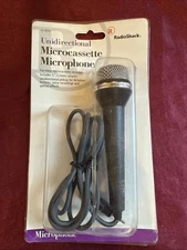 RadioShack 33-3019 Unidirectional Dynamic Recorder Microphone ~ 4 Foot Cord