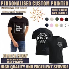 Personalized T-shirts.Any photos text or images can be printed.For men and women
