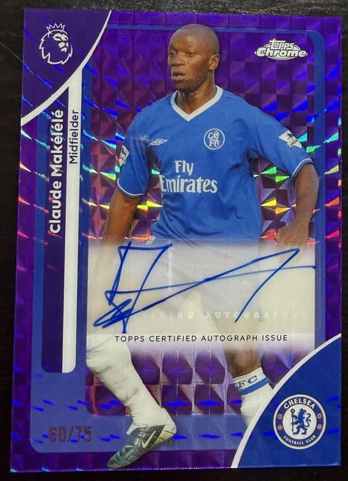 Carte Topps Diego Costa Chelsea Lineage 120e Anniversaire - Autographe Encastré 32/50