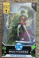 Mcfarlane DC Multiverse Robin Dick Grayson Rebirth JOKERIZED Gold Label 6 Inch 7