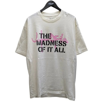 Cactus Jack x Saint Michael 23SS Utopia Tee M Ivory/Black/Pink Used