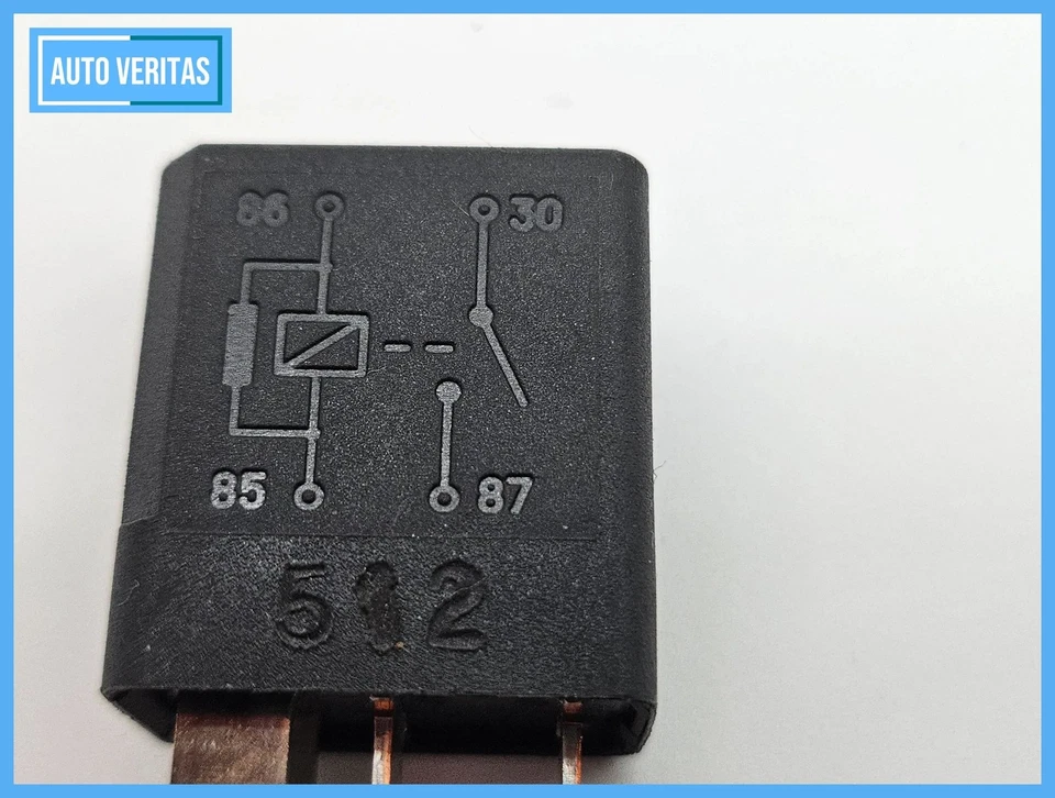 Original Opel Astra G Zafira A Vectra B Relé Relé de control Relé de trabajo 244 - Imagen 4 de 4