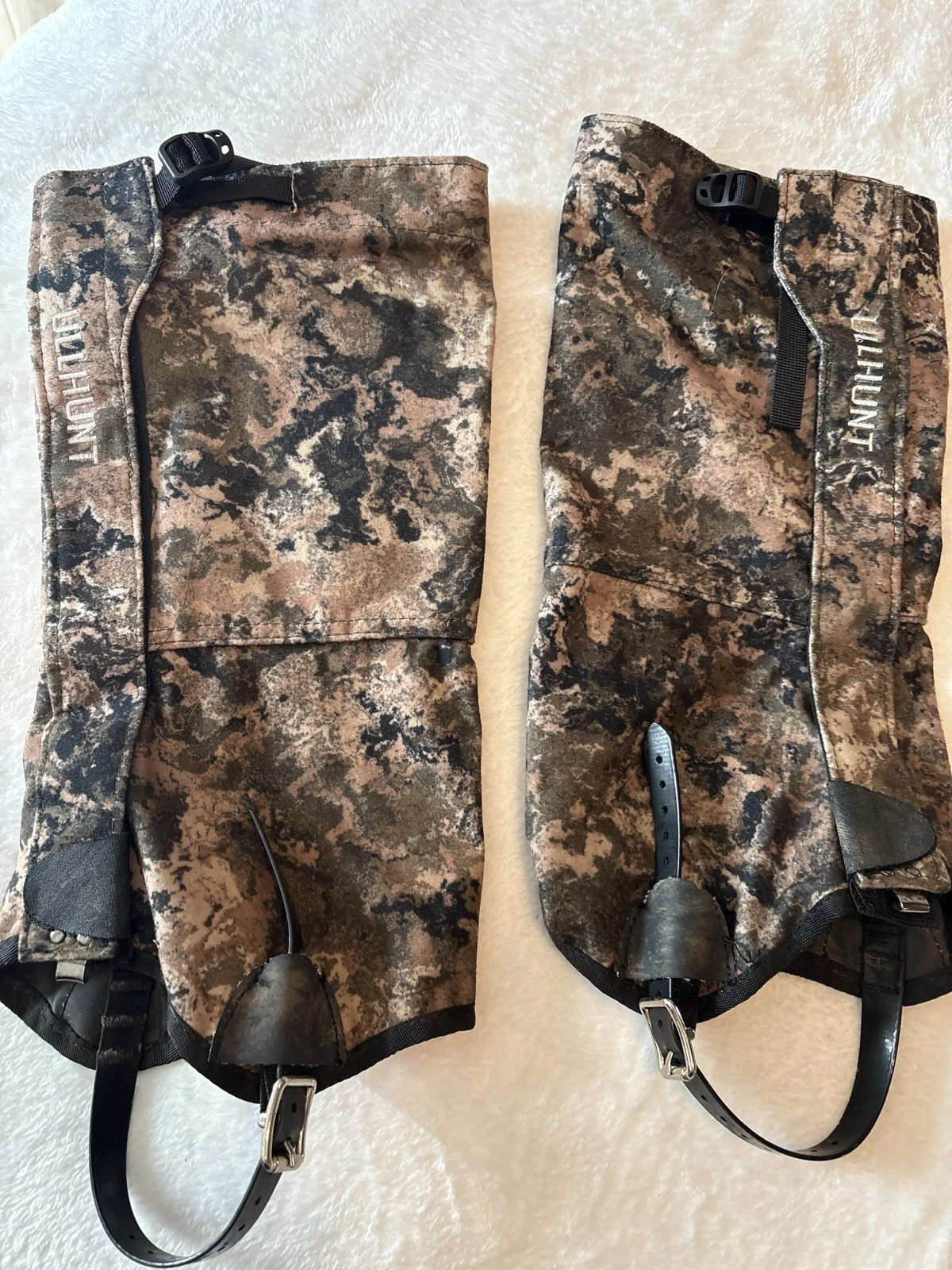 Realtree Hunting Gaiters Boot Covers Adjustable Straps Camo Outdoor