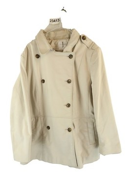 JASPER CONRAN Beige Short Coat size Uk 22 Womens Casual Outdoors 023413