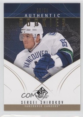 2009-10 SP Game Used Edition Gold 8/50 Sergei Shirokov #114 Rookie RC 0f8