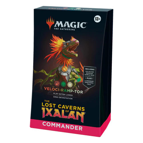 Magic: The Gathering Ixalan Commander Deck | Veloci-ramp-tor RGW 100 Cards