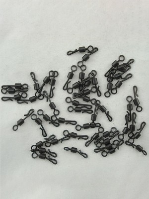 Swivel Fishing Connector Q-Shaped Quick Change Tool Carp Fishing Accessories