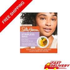 Sally Hansen Stripless Wax Kit for Face, Eyebrow  Lip Microwaveable Wax
