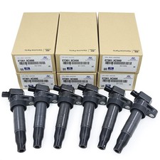 27301-3C000 6PCS OEM Genuine Ignition Coil for 06-15 Hyundai Kia 3.3L 3.5L 3.8L