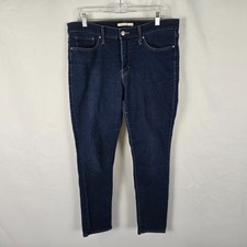 Levi's 311 Jeans Women's 32 Blue Dark Wash Shaping Skinny