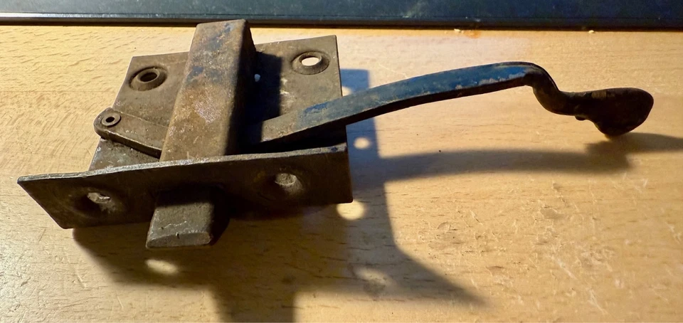 EARLY TEENS TWENTIES 1920S MODEL T FORD DOOR LOCK REGULATOR LATCH HUDSON ESSEX ? - Изображение 3 из 4