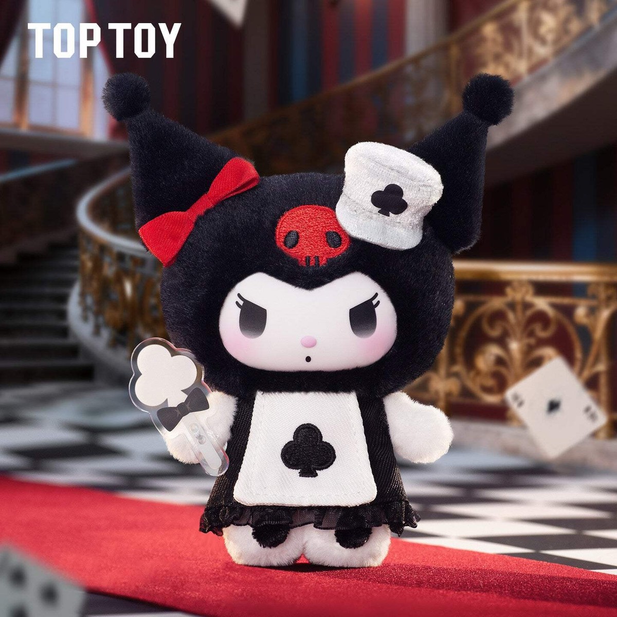 TOPTOY Sanrio Kuromi Poker Kingdom Plush Keychain Blind Box | eBay