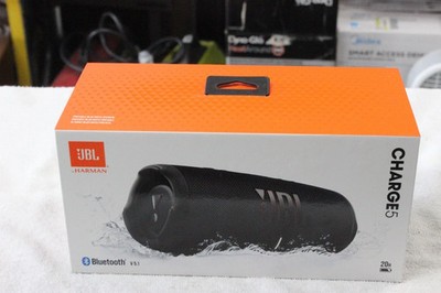 JBL Charge 5 Wi-Fi Bluetooth Portable Speaker - Black for sale