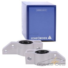 2x LEMFÖRDER QUERLENKERLAGER VORNE HINTEN FÜR VW GOLF 5 1K 6 5K AJ JETTA 3