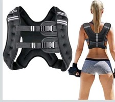 Prodigen Weighted Vest for Women and Men 8 Lbs with Reflective Stripes
