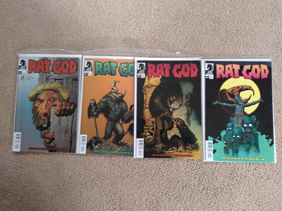 Rat God #1 #2 #3 #4 Dark Horse Comics Richard Corben Story Art & Cover