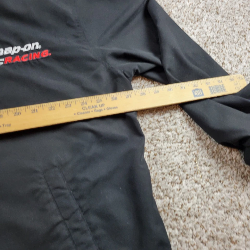 Snap-On Tools Racing Windbreaker Jacket Mens Large V Neck Pullover - Image 4 of 4